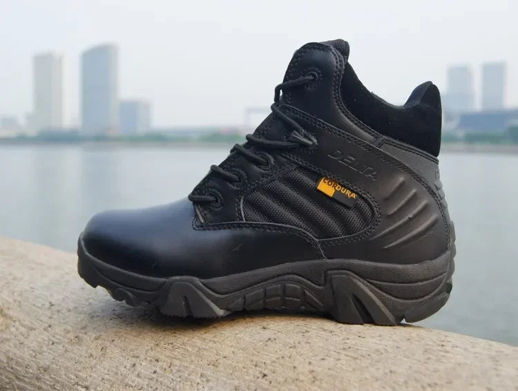 Mens Winter Tactical Ankle Boots